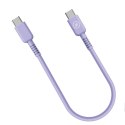 Kabel USB-C na USB-C Muvit for Change Lawenda 0,2 m