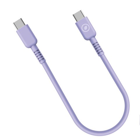 Kabel USB-C na USB-C Muvit for Change Lawenda 0,2 m