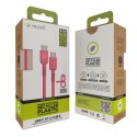 Kabel USB-C na USB-C Muvit for Change Magenta 0,2 m