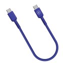 Kabel USB-C na USB-C Muvit for Change Niebieski 0,2 m