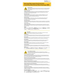 Kabel USB Startech 2P6FFC-USB-SERIAL Czarny