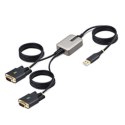 Kabel USB Startech 2P6FFC-USB-SERIAL Czarny