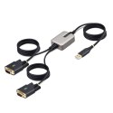 Kabel USB Startech 2P6FFC-USB-SERIAL Czarny