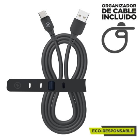 Kabel USB do Lightning Muvit for Change Czarny 1,2 m