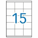 Kleje/Etykiety Apli Labels 70 x 50.8mm 100 Kartki 70 x 50,8 mm