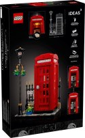 LEGO Ideas 21347 Czerwona londyńska budka telefoniczna