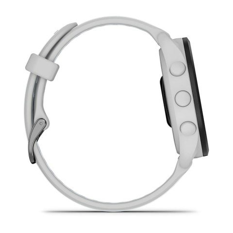 Zegarek sportowy Garmin Forerunner 165 Music AMOLED 43mm Whitestone