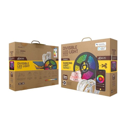 Węże LED Muvit iO Biały Wielokolorowy F 5 m