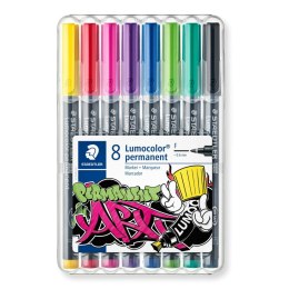 Zestaw markerów Staedtler 318 WP8-1 Kolor Zielony (8 Części)
