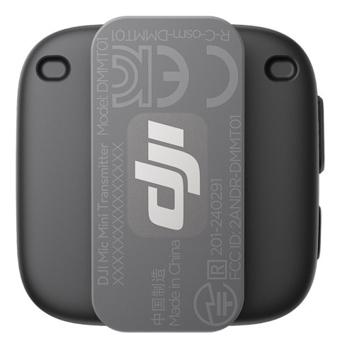 DJI CP.RN.00000431.01 Nadajnik mikrofonu bezprzewodowego Czarny