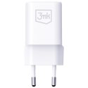 Ładowarka sieciowa 3MK Hyper Charger PD 33W GaN QC4+ PPS AFC FCP SCP USB-A + USB-C biały