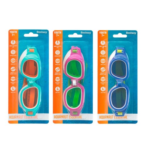 Bestway Okulary Pływackie z Silikonu Fashion Księżniczki +3 Lata Basen i Plaża 09118
