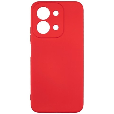 Etui Beline Silicone Redmi 15C czerwony