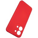 Etui Beline Silicone Redmi 15C czerwony