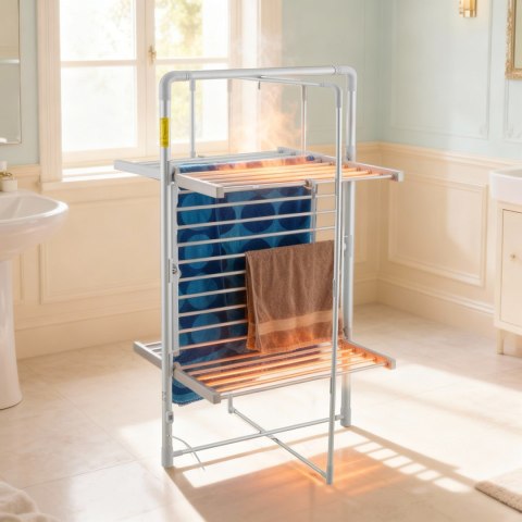 Adler AD 7829 Składana elektryczna suszarka do ubrań