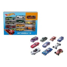 Zestaw Samochodów Hot Wheels Metal (10 Pcs)