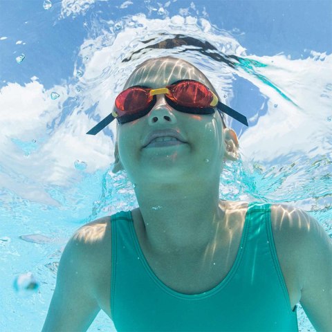 Okulary do Pływania Dziecięce Bestway Czarny Szary