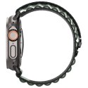 Pasek Spigen WBF1 do Apple Watch 6/7/8/9/10/11/SE/SE 3/Ultra 1/Ultra 2/ Ultra 3 44/45/46/49mm czarno-zielony