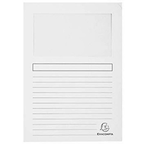 Podfolder Exacompta Forever Biały A4 100 Części (4 Sztuk)