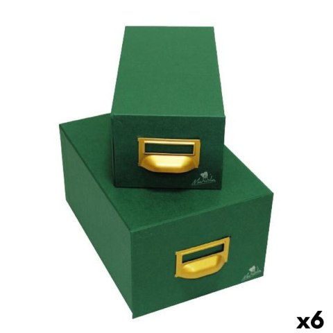 Segregator wielokrotnego wypełniania Mariola GELTEX Kolor Zielony Karton 25 x 19 x 35 cm (6 Sztuk)