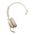 Słuchawki nauszne bezprzewodowe Jabra Evolve2 65 UC Mono Link380a, beige