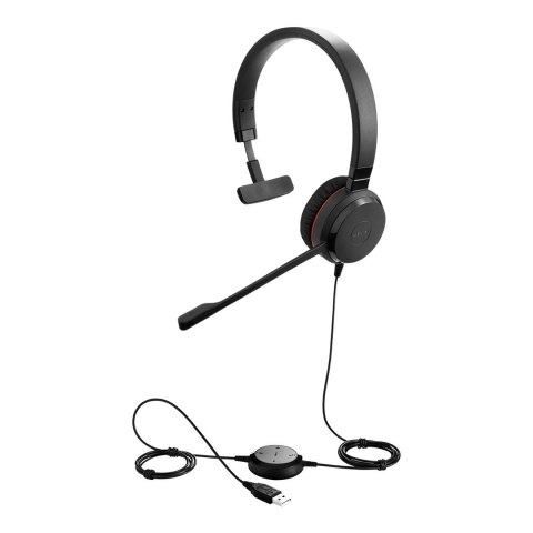 Słuchawki nauszne przewodowe Jabra Evolve 30 II MS Mono