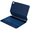 Etui Typecase Edge z klawiaturą do iPad 11" (A16) 2025 / iPad 10.9" 2022 błękitny pacyfik