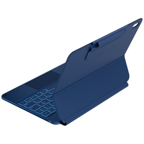 Etui Typecase Edge z klawiaturą do iPad 11" (A16) 2025 / iPad 10.9" 2022 błękitny pacyfik