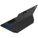 Etui Typecase Edge z klawiaturą do iPad 11" (A16) 2025 / iPad 10.9" 2022 czarny