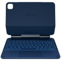 Etui Typecase Edge z klawiaturą do iPad Air 11" 2024/2025 błękitny pacyfik