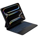 Etui Typecase Edge z klawiaturą do iPad Air 11" 2024/2025 czarny