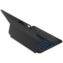 Etui Typecase Edge z klawiaturą do iPad Air 11" 2024/2025 czarny