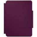 Etui Typecase Edge z klawiaturą do iPad Air 11" 2024/2025 malinowy