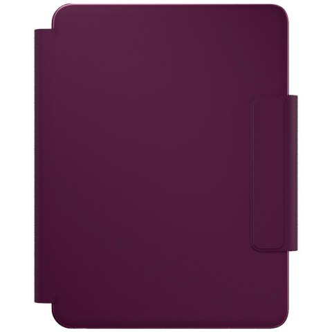 Etui Typecase Edge z klawiaturą do iPad Air 11" 2024/2025 malinowy