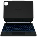 Etui Typecase Edge z klawiaturą do iPad Air 13" 2024/2025 czarny