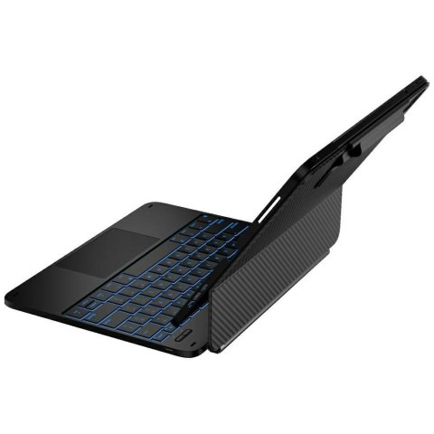 Etui Typecase Edge + z klawiaturą do iPad Air 13" 2024/2025 włókno węglowe