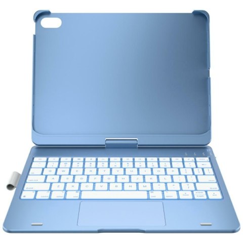 Etui Typecase Flexbook Touch z klawiaturą do iPad 11" (A16) 2025 / iPad 10.9" 2022 jasno niebieski
