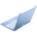 Etui Typecase Flexbook Touch z klawiaturą do iPad 11" (A16) 2025 / iPad 10.9" 2022 jasno niebieski