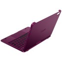 Etui Typecase Flexbook Touch z klawiaturą do iPad 11" (A16) 2025 / iPad 10.9" 2022 malinowy