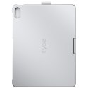 Etui Typecase Flexbook Touch z klawiaturą do iPad 11" (A16) 2025 / iPad 10.9" 2022 srebrny