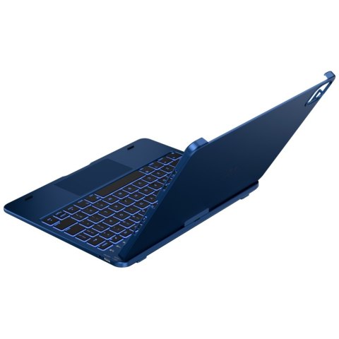 Etui Typecase Flexbook Touch z klawiaturą do iPad Air 11" 2024/2025 błękitny pacyfik