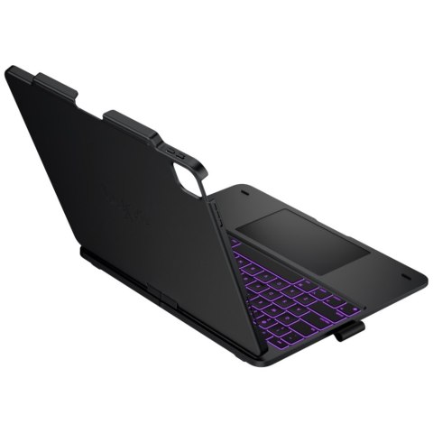 Etui Typecase Flexbook Touch z klawiaturą do iPad Air 13" 2024/2025 czarny