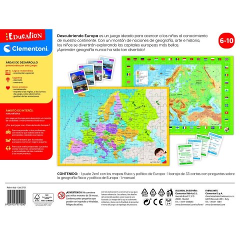 Gra naukowa Clementoni Descubre Europa