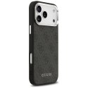 Etui Guess 4G Classic Logo MagSafe do iPhone 17 Pro Max czarny