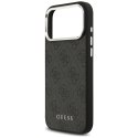 Etui Guess 4G Classic Logo MagSafe do iPhone 17 Pro Max czarny
