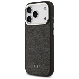Etui Guess 4G Classic Logo MagSafe do iPhone 17 Pro czarny