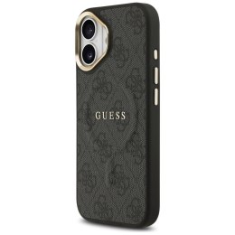 Etui Guess 4G PU Classic Logo MagSafe do iPhone 17 czarny