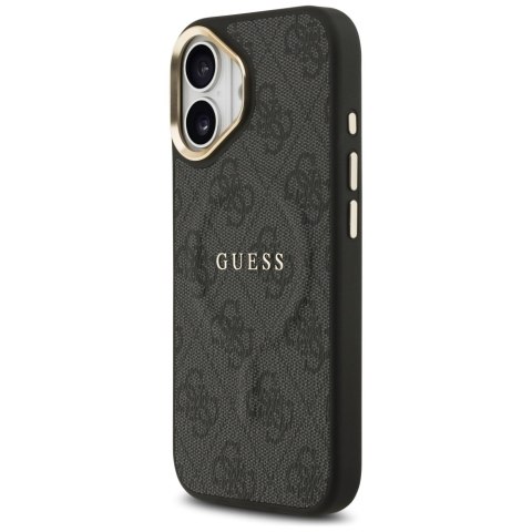 Etui Guess 4G PU Classic Logo MagSafe do iPhone 17 czarny