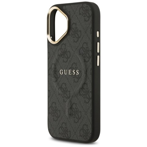 Etui Guess 4G PU Classic Logo MagSafe do iPhone 17 czarny