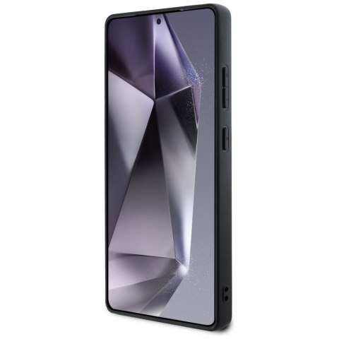 Etui Guess 4G Round Patch Classic Logo MagSafe do Samsung Galaxy S25 Ultra różowy